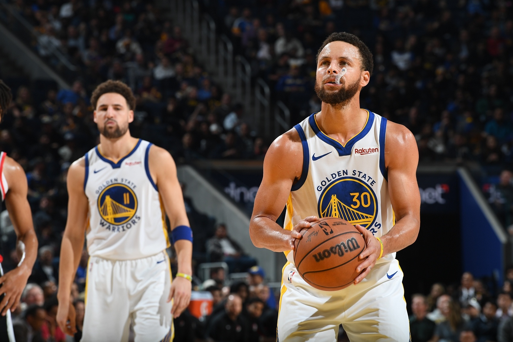 庫(kù)里：我無(wú)法想象一個(gè)更好的夜晚，沒(méi)有克萊